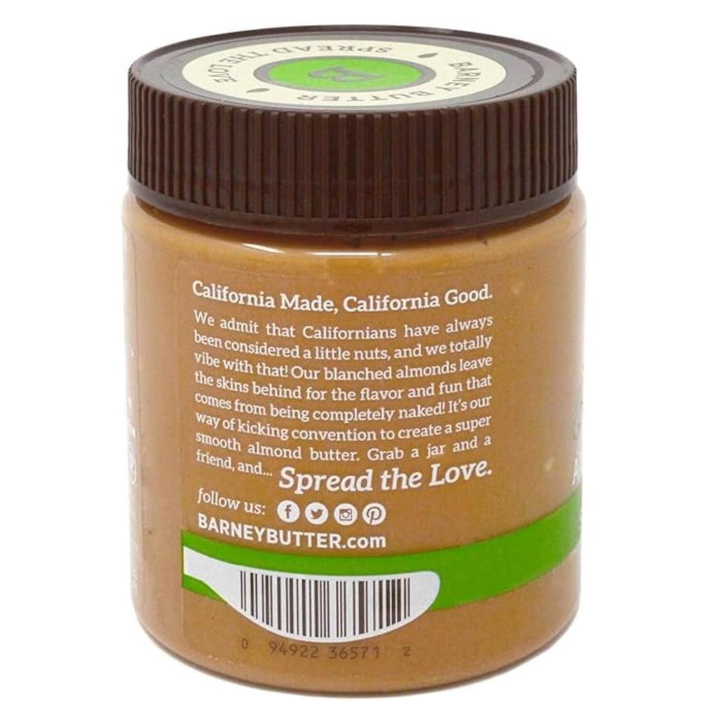 Barney Butter 10 oz jar packaging front reinforces brand trust