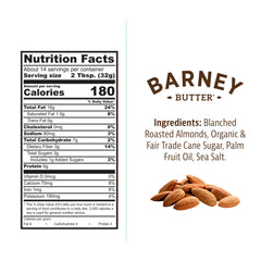 Barney Butter Skin-Free California Almonds highlight smooth base with grit-free bite