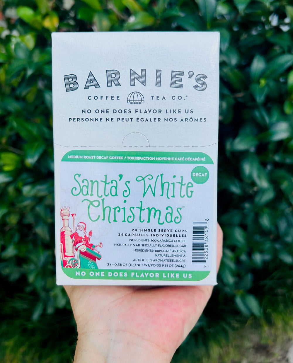 Keurig-compatible single-serve Barnie’s CoffeeKitchen cup ready for a quick brew.