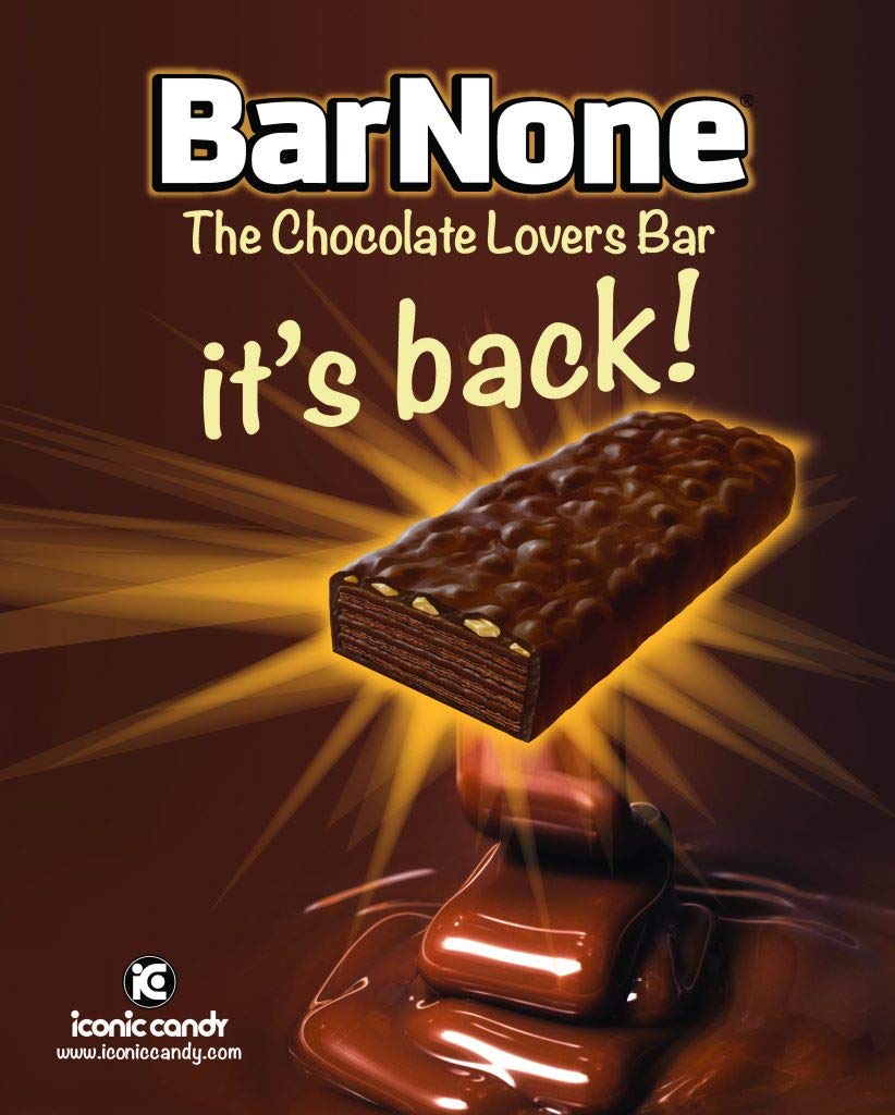 BarNone on desk serving idea, ideal for an office snack