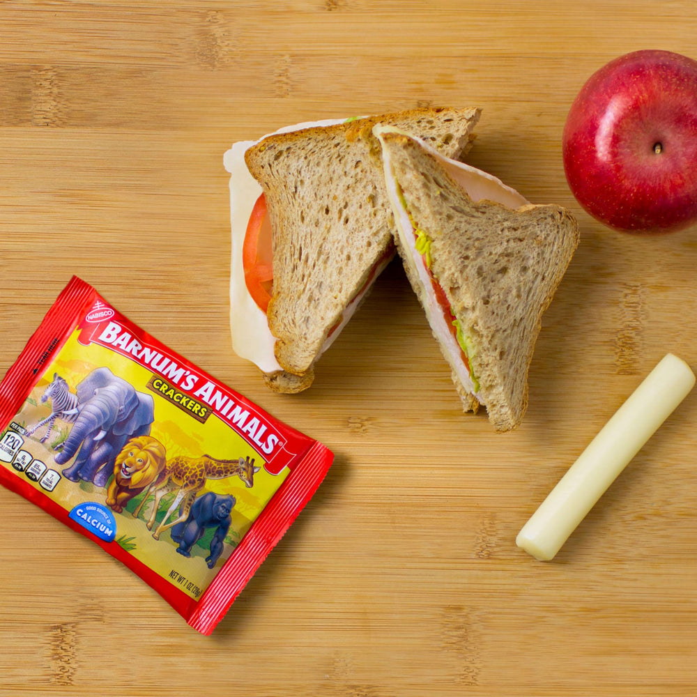 Barnum's Original Animal Crackers dip-friendly texture for crisps.