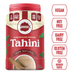 Baron's 16-ounce jar pack shows convenient multi-pack packaging.