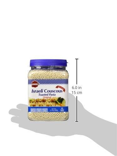 Baron's original couscous close-up reveals tiny pearl spheres.