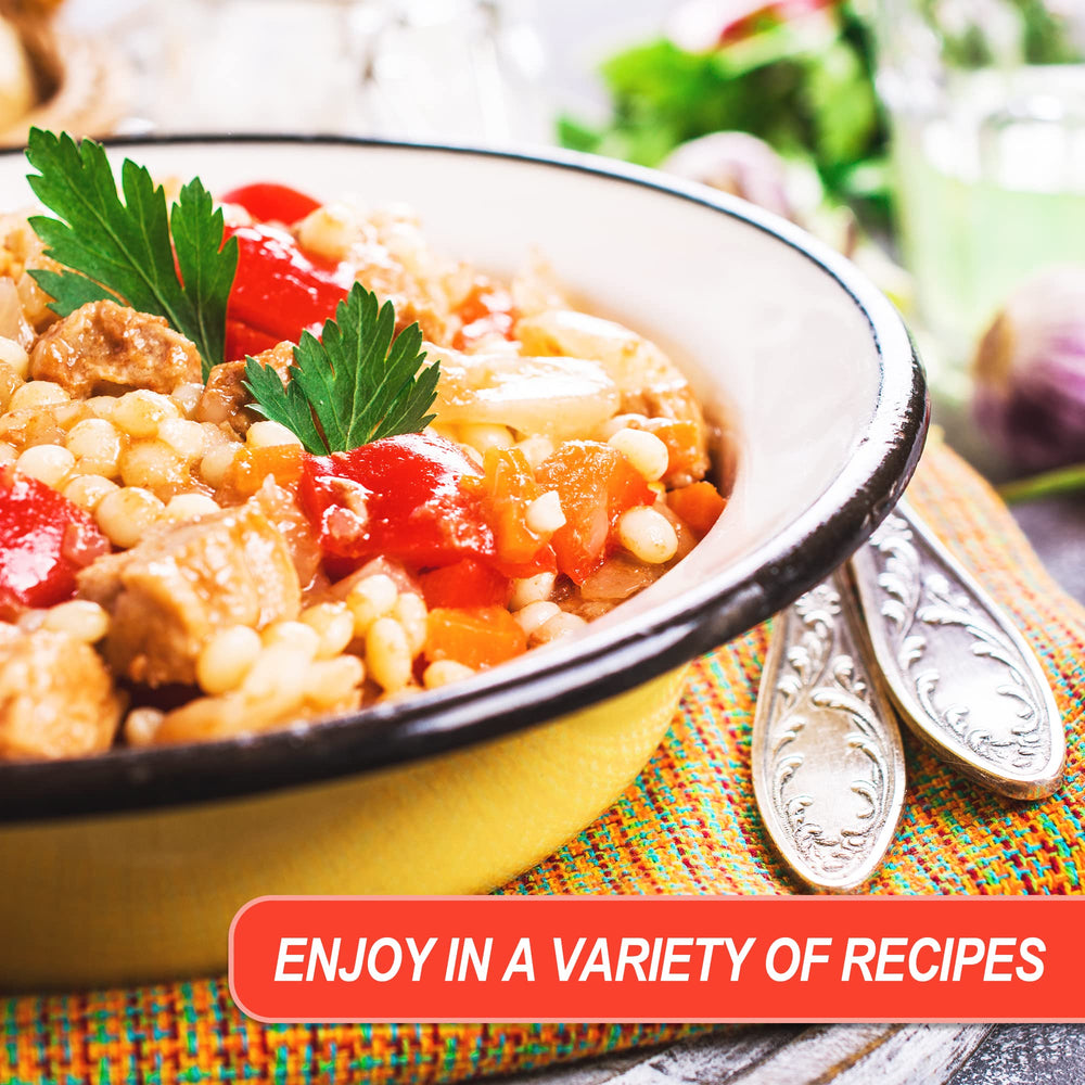 Baron's two-jar bundle close-up ready-to-cook convenience and kosher-certified product.