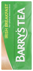 Barry's Irish Breakfast Tea morning routine beverage for quick brew.