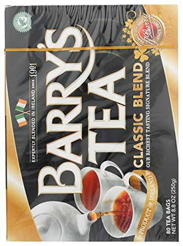 Barry's Restore It All Classic Blend packaging detail, compact size fits small spaces.
