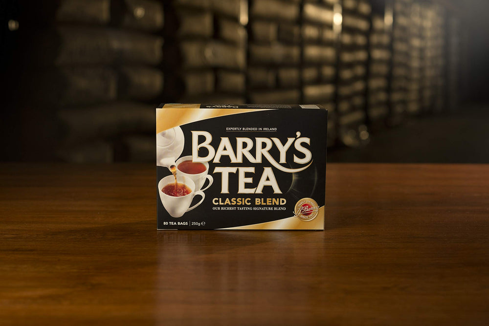 Barry's Tea Classic Blend brewed cup with warm aroma
