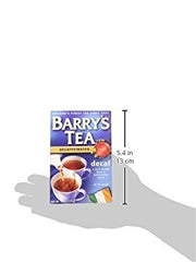 Barrys Tea Decaf tea leaves from fine gardens deliver premium decaf flavor