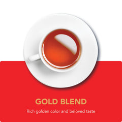 Barry's Tea Gold Blend mug and kettle setup for quick mornings.
