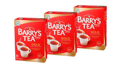 Barry's Tea Gold Blend tea bags in a box, ready for a comforting brew.
