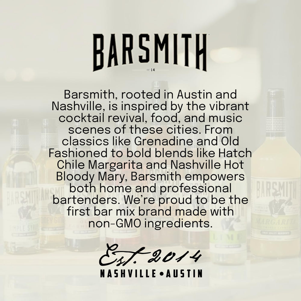 Barsmith Grenadine party setup for entertaining guests