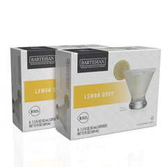 Bartesian lemon drop capsules pack: quick, bar-quality cocktails at home.