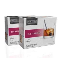 Bartesian Old Fashioned capsules 16-pack ready for bar-quality home cocktails.