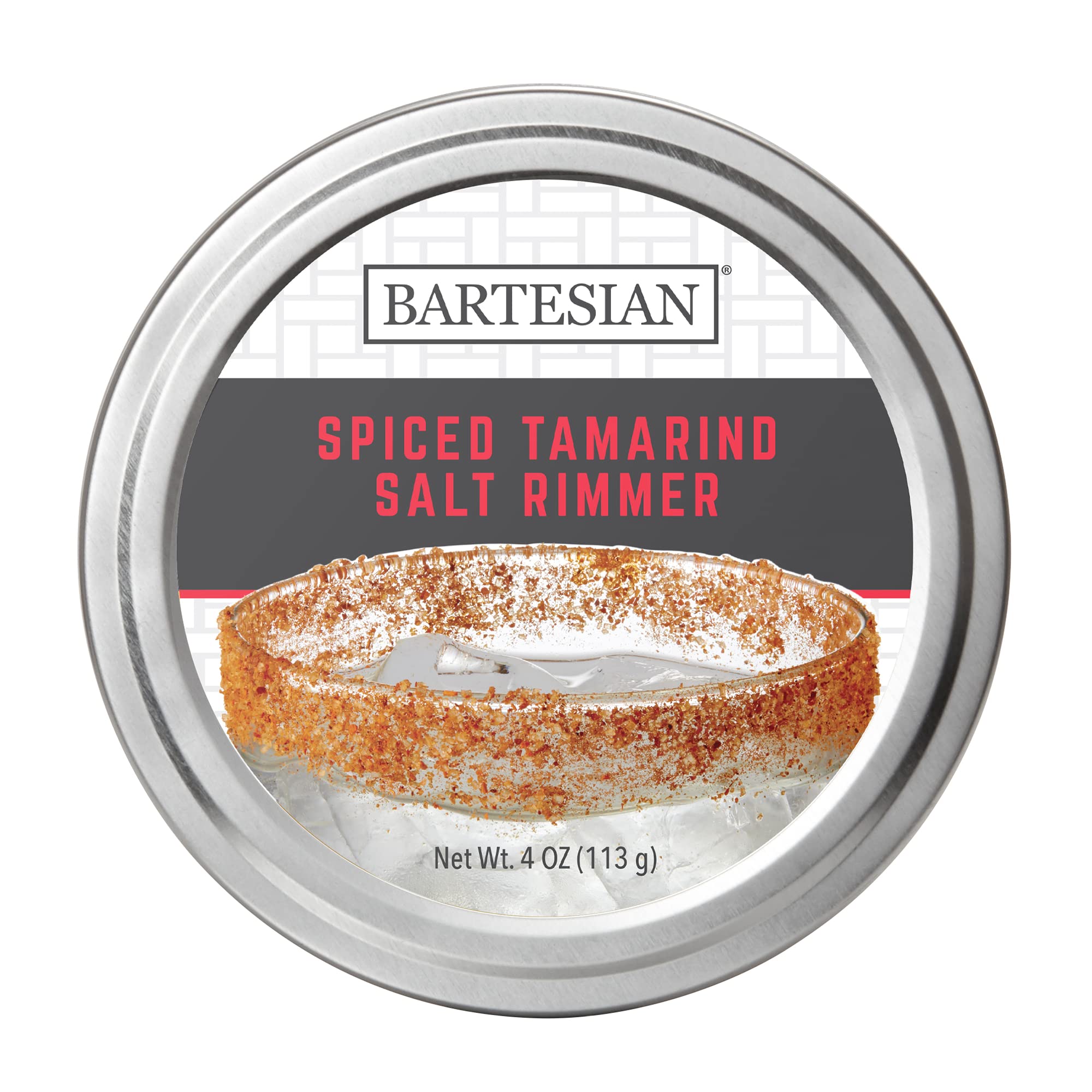 Bartesian Spiced Tamarind Salt Rimmer on edge plate boosts cocktail flavor