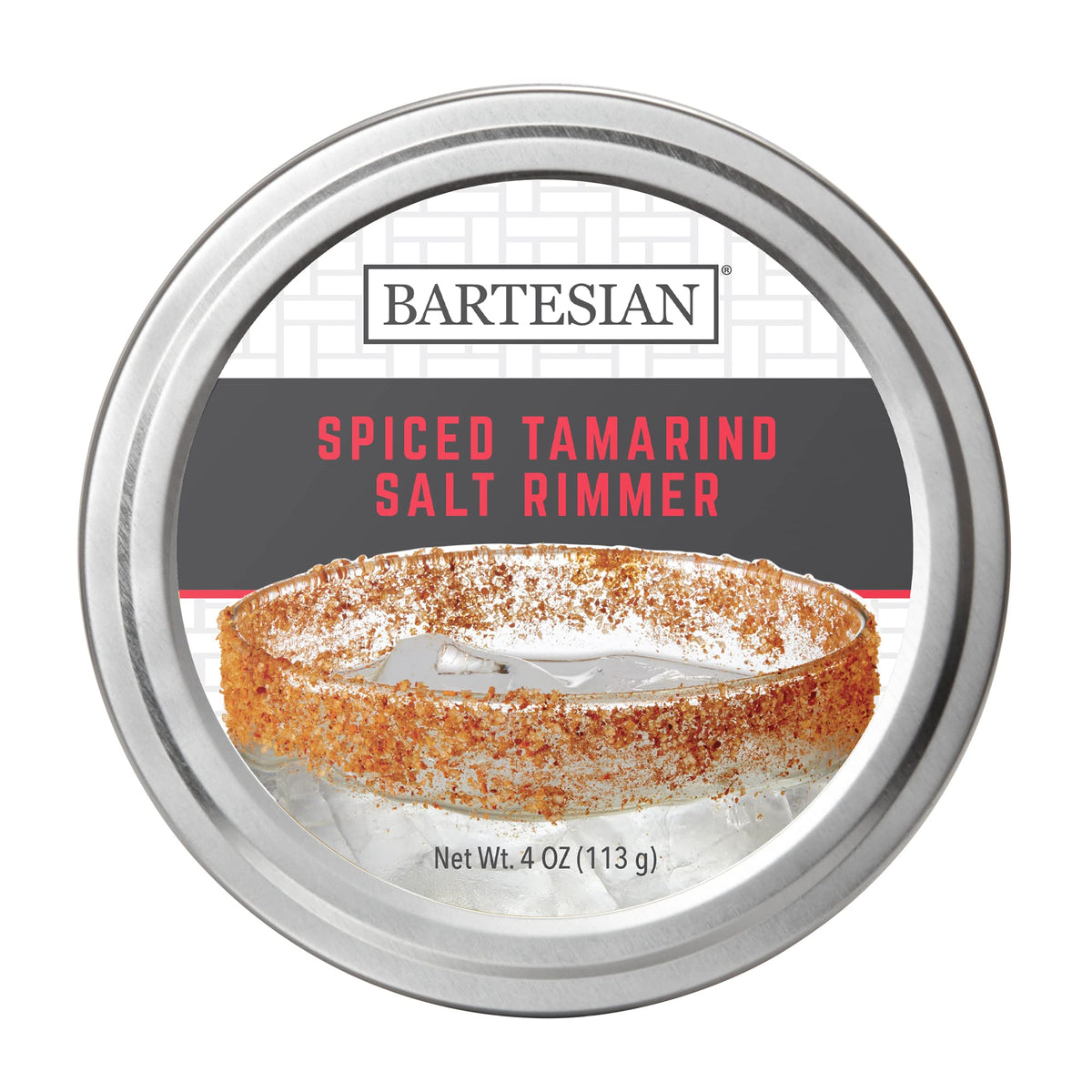 Bartesian Spiced Tamarind Salt Rimmer on edge plate boosts cocktail flavor