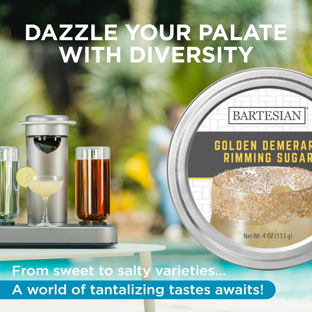 Bartesian Spiced Tamarind Salt Rimmer in use adds rim texture