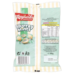 Bassetts Murray Mints pack side view, convenient three-pack for office breaks.