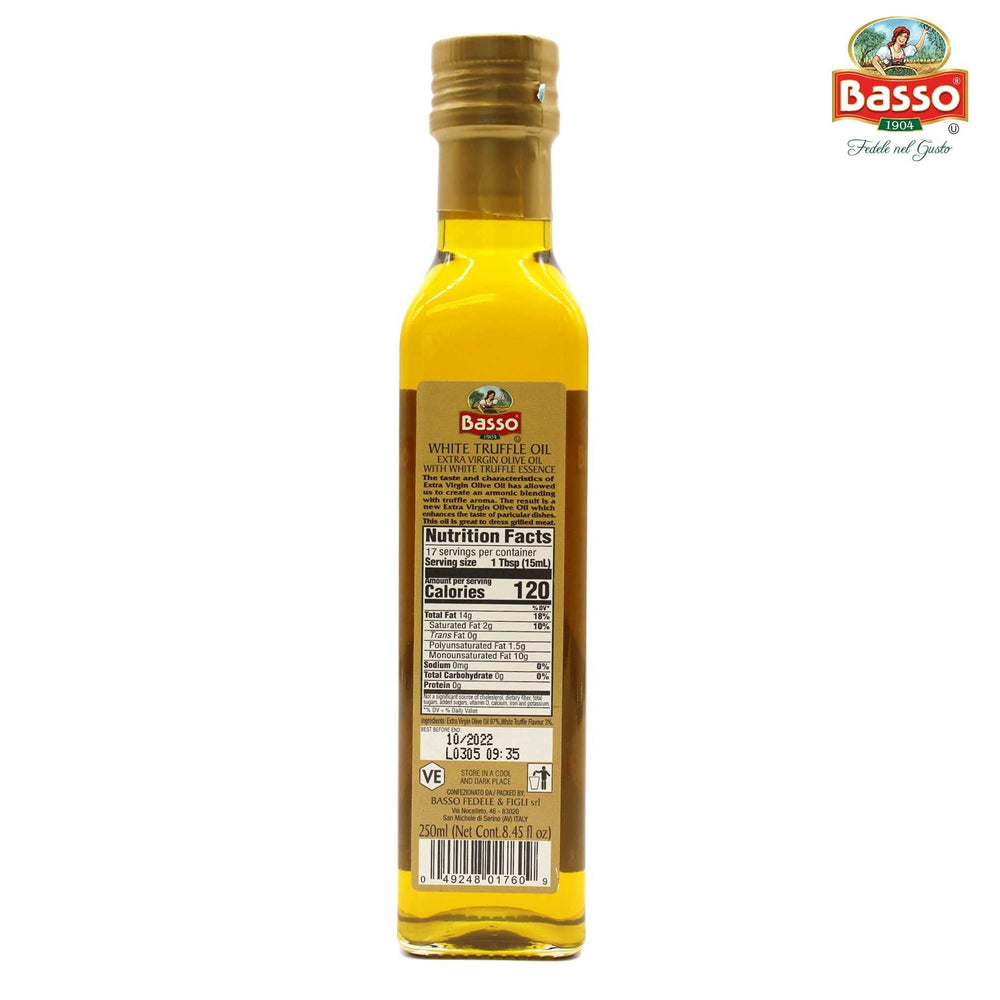 BASSO 1904 elegant gift-pack with truffle oil for culinary enthusiasts.