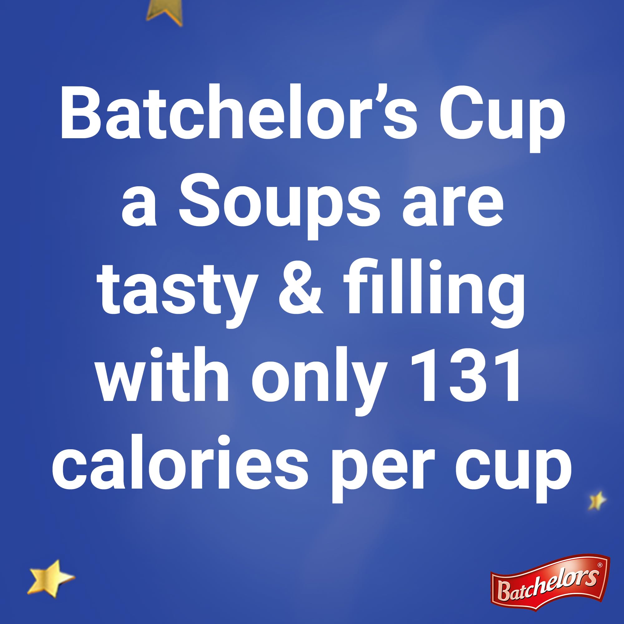 Batchelors Cup a Soup Cream of Vegetable cup steaming to serve.