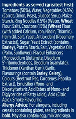 Batchelors Cup-a-Soup sachet close-up with creamy base