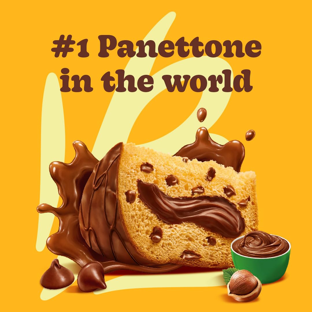 Bauducco Chocottone with Chocolate Chips — ideal for serving slices