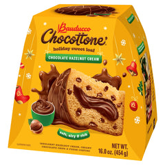 Bauducco Chocottone Hazelnut Cream Swirl — delicious holiday treat to share