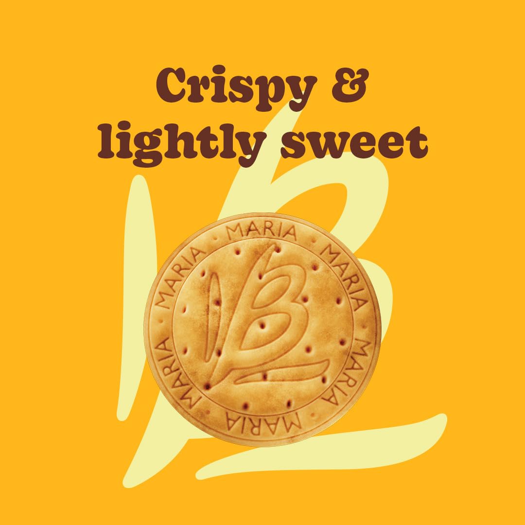 Bauducco Maria Cookies dunking-friendly, great for coffee or cocoa