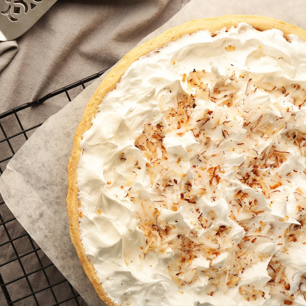Bavarian Cream Filling layered into cakes for creamy vanilla flavor