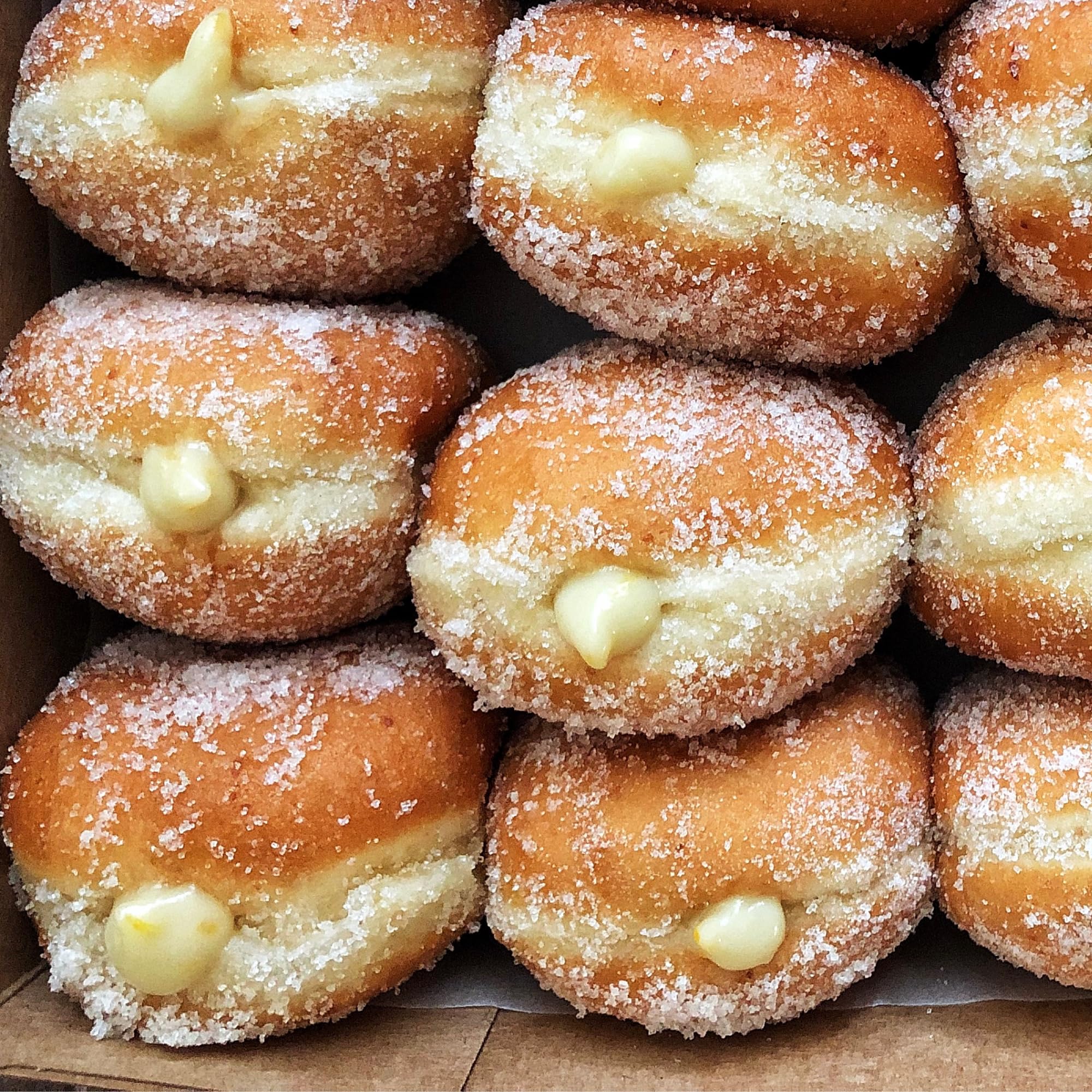 Bavarian Cream Filling being spread into pastries for a silky texture