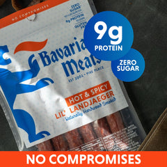 Bavarian Meats Lil' Landjaeger beef and pork formula with no fillers