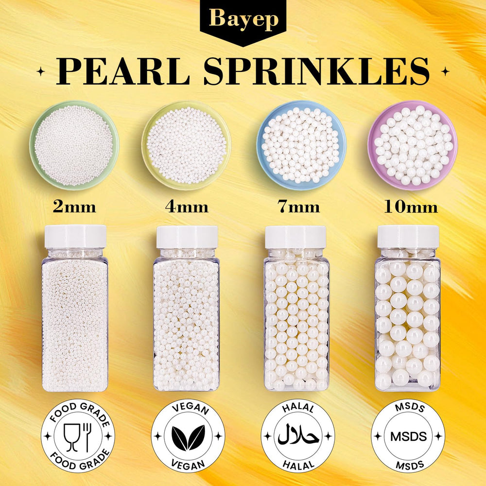 Bayep wedding dessert pearls offer an elegant finish for celebrations.
