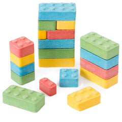 BAYSIDE CANDY Candy Blocks show color variations for playful desserts.