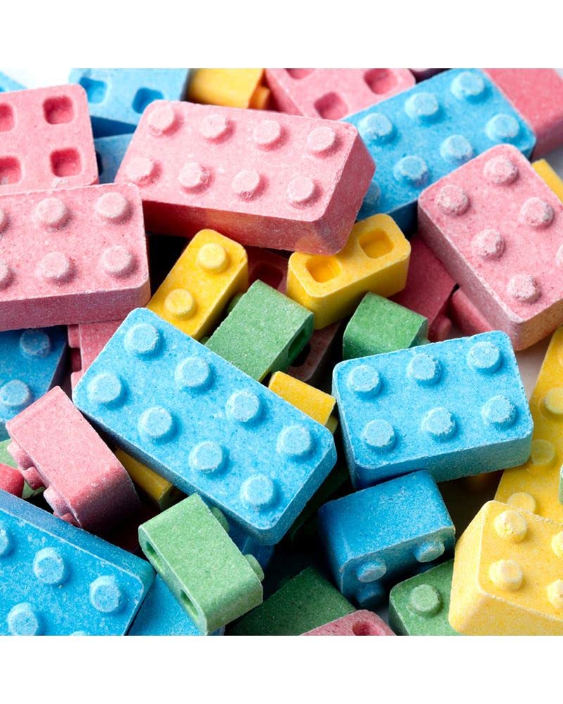 BAYSIDE CANDY Candy Blocks packaging displays vibrant hues for gifting or shelves.