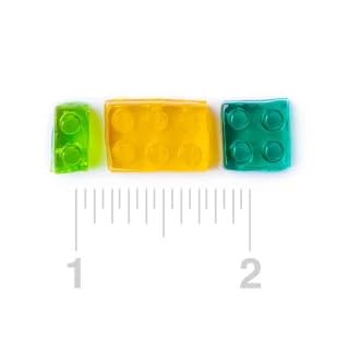 Bayside Candy blocks with fruity flavors ideal for decorations and gifts.