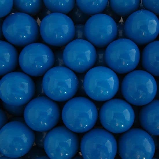 Bayside Candy shimmering blue 1-inch gumballs for parties and candy buffets