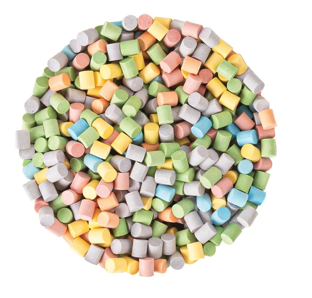Bayside Candy Tart ’n’ Tinys blue raspberry candies in a 1lb bag for snacking.
