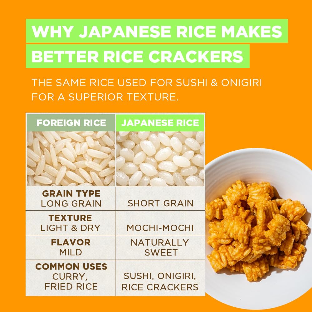 Bayu Mochi Rice Nuggets traditional Japanese snack aroma and texture.