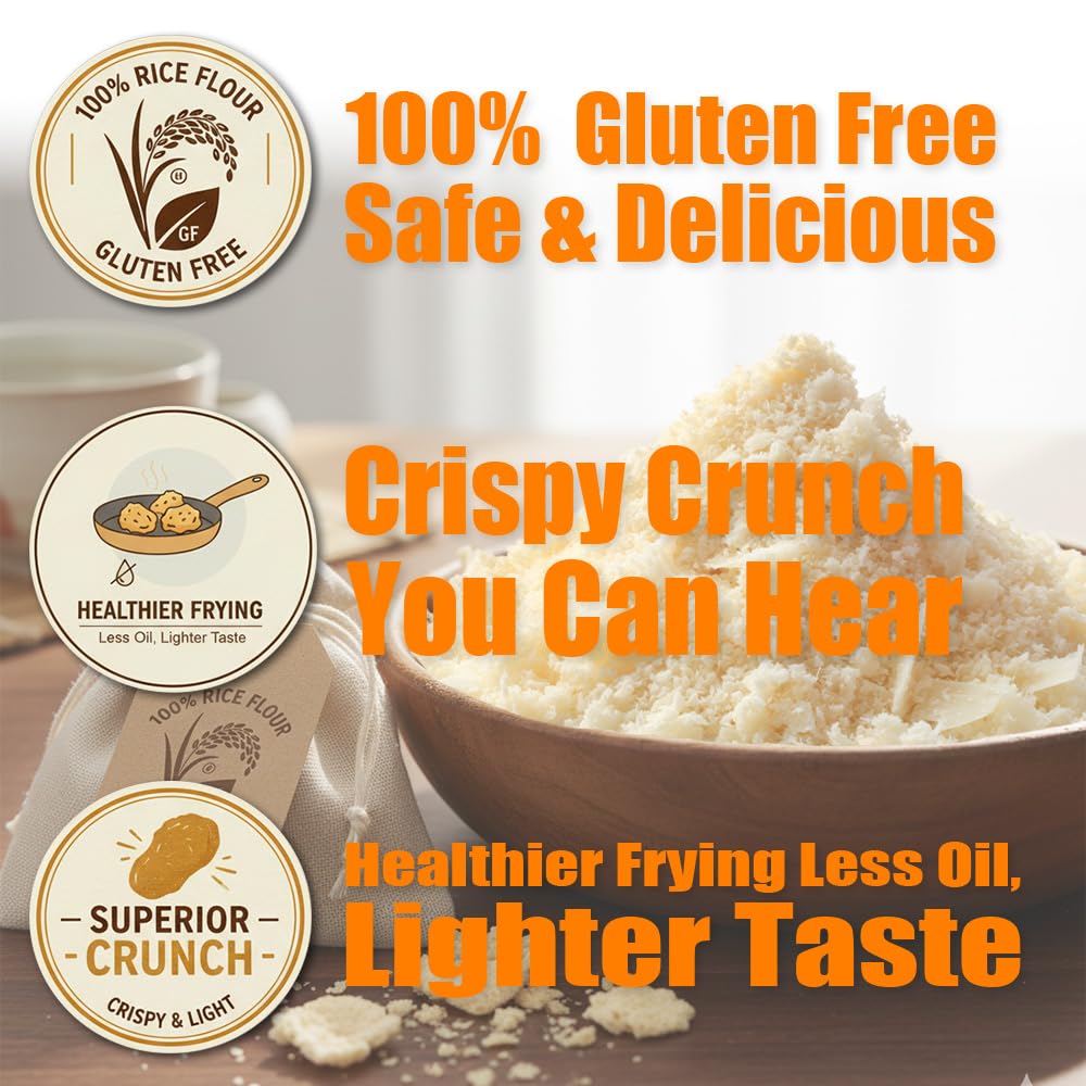 Bayu Store absorbs less oil panko coating for lighter fried meals