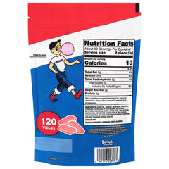 Close-up of the original Bazooka flavor for nostalgic bite.