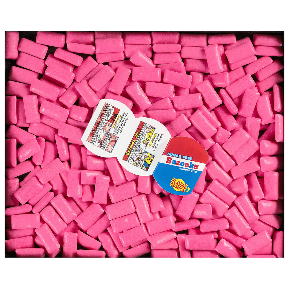 Sugar-free bulk refills in a convenient Bazooka pouch.