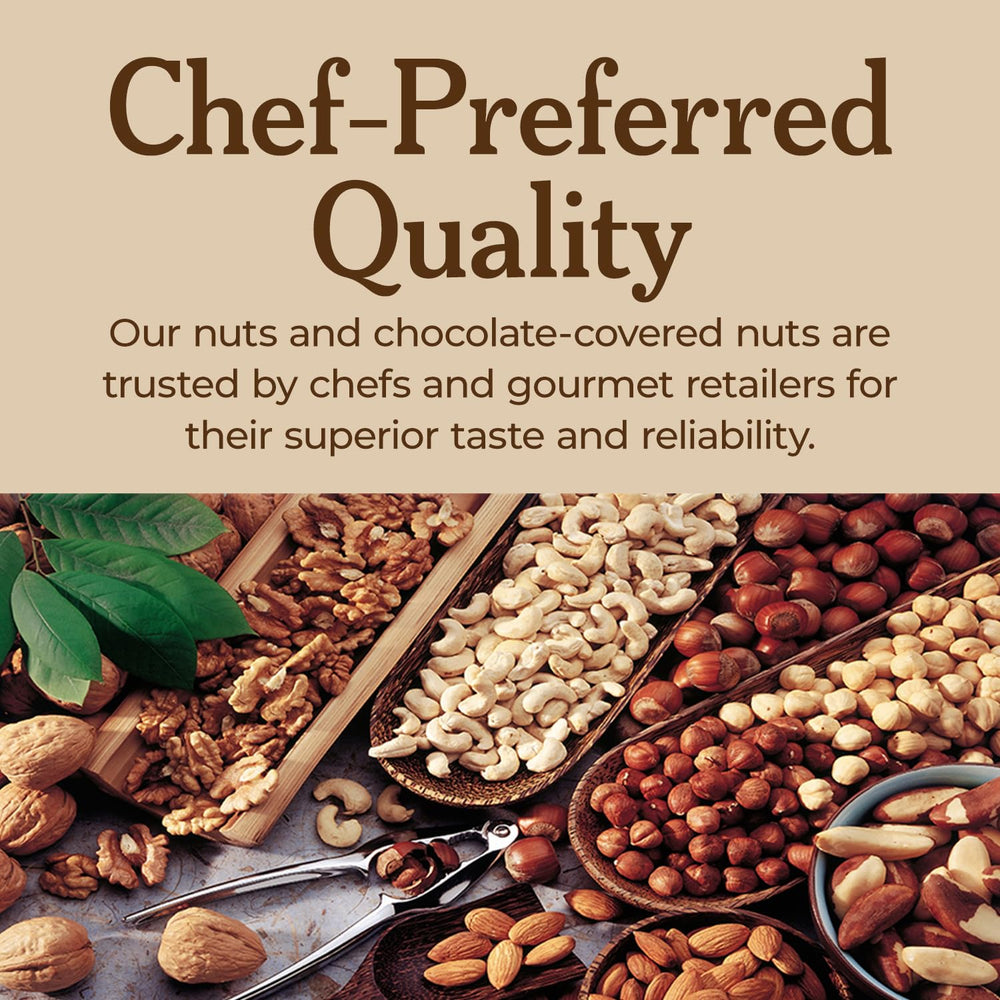 USA-made Bazzini packaging reflects quality and kosher confection.