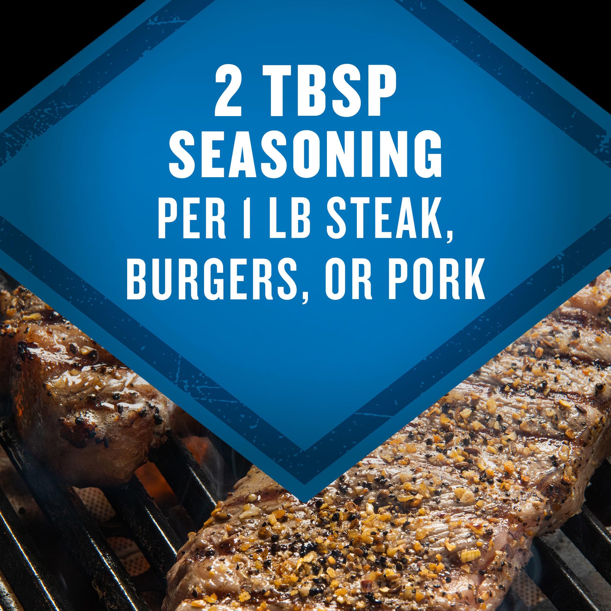 Barbecue setup featuring McCormick Spicy Montreal seasoning on meat