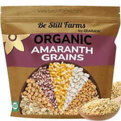 Be Still Farms amaranth grain bulk 4.8 lb bag ideal for versatile meals.