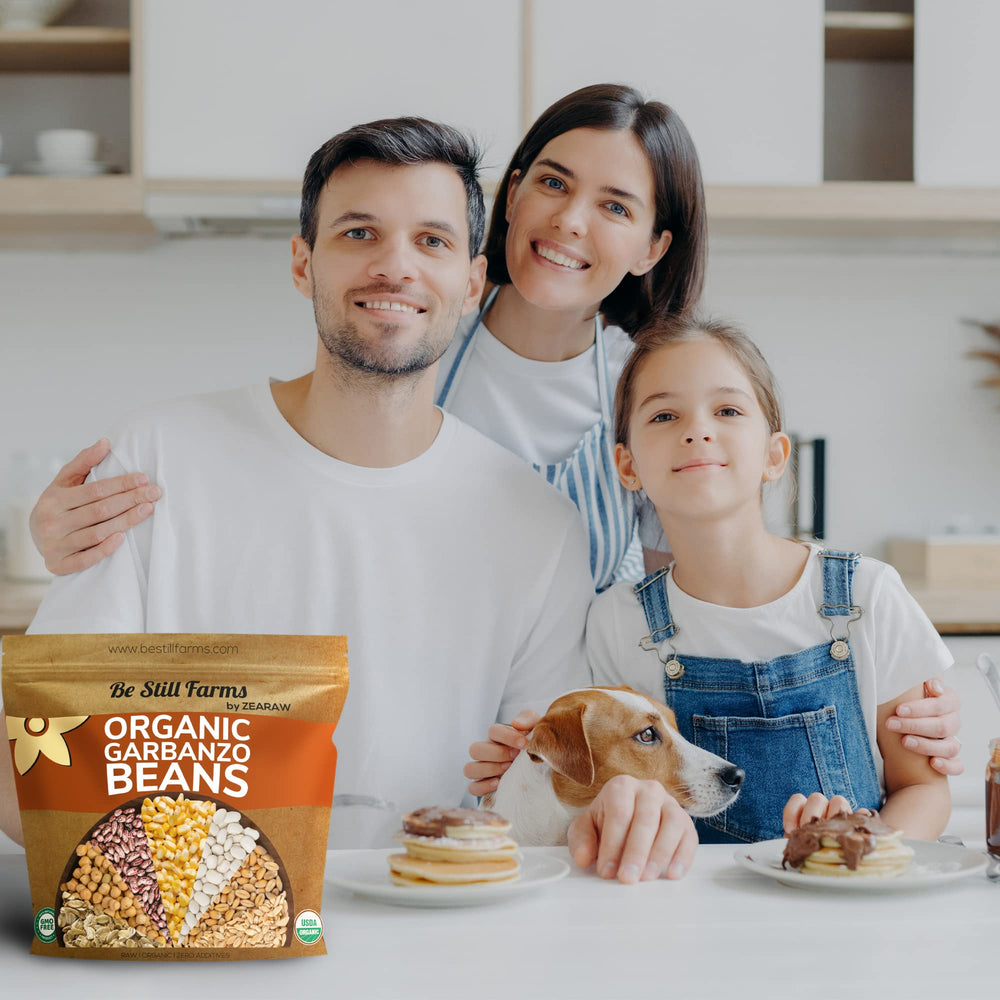 Be Still Farms eco-friendly paper packaging keeps pantry organized and recyclable.