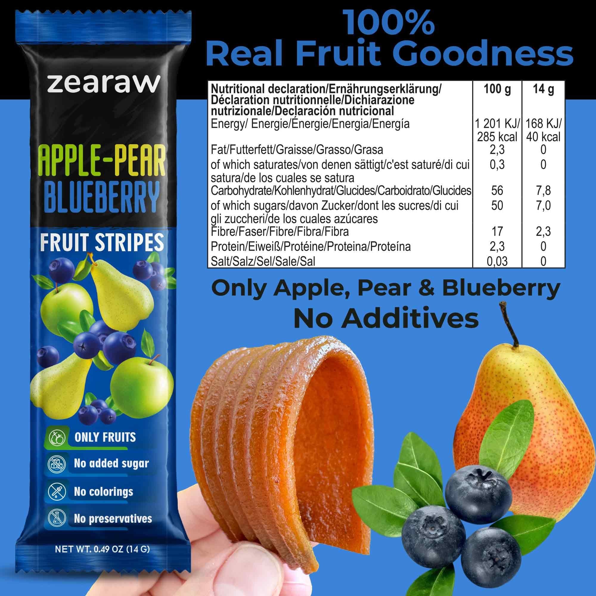 Be Still Farms ZEARAW banana fruit leather provides a naturally sweet, low carb option.
