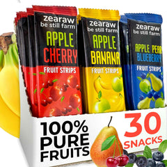 Be Still Farms ZEARAW cherry fruit leather for a quick vitamin-rich snack on the go.