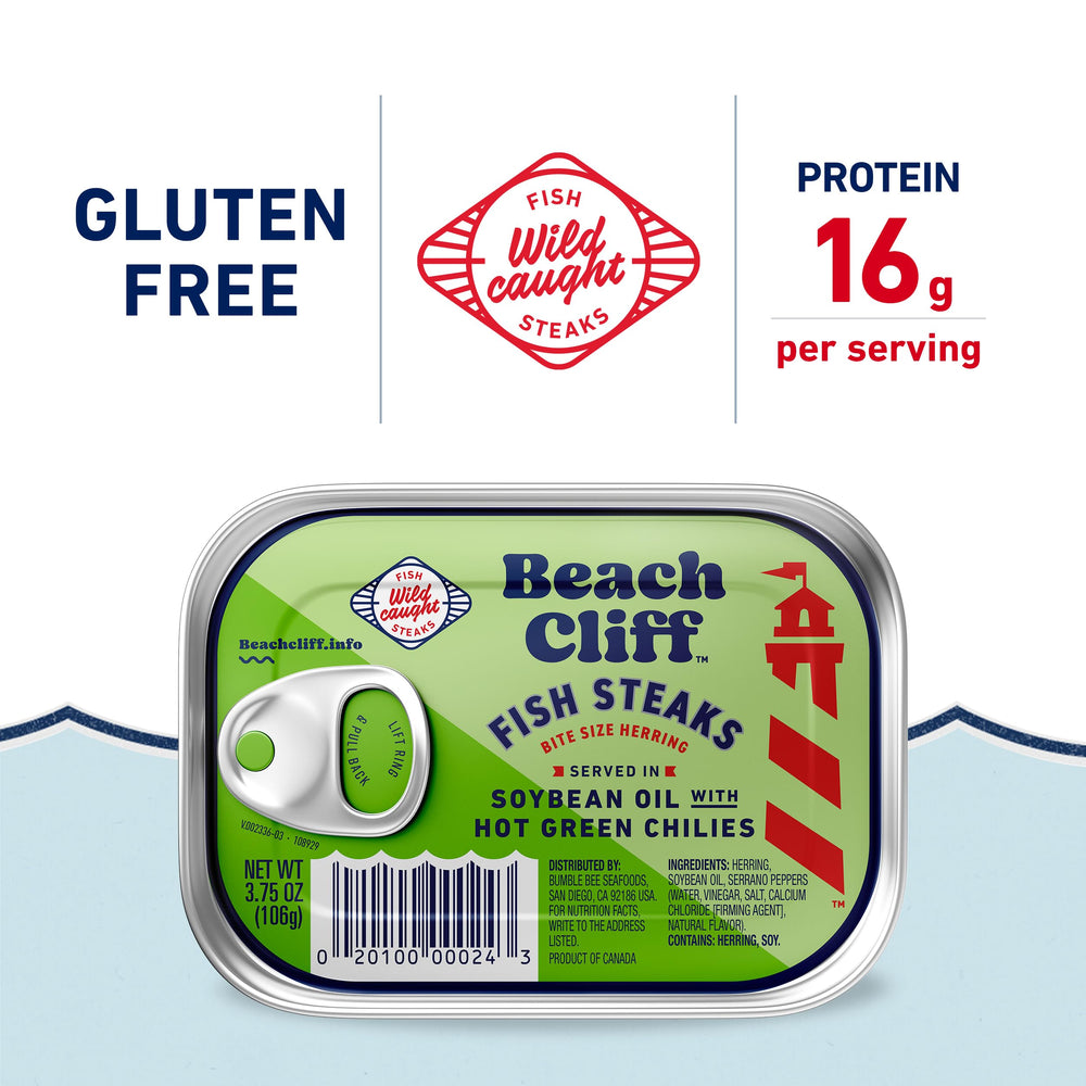 Beach Cliff protein-packed seafood snack, great for pasta or salads