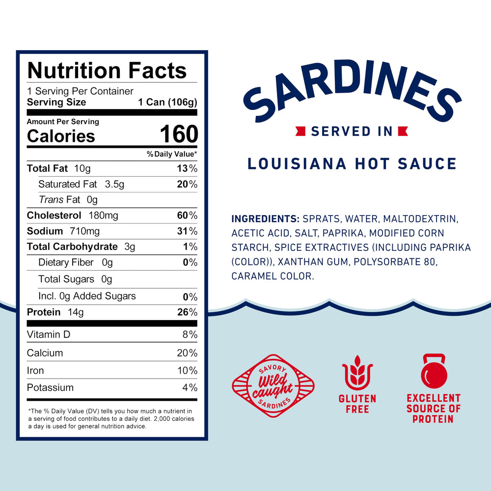 Beach Cliff sardines on pasta dish illustrate easy, flavorful protein for meals.