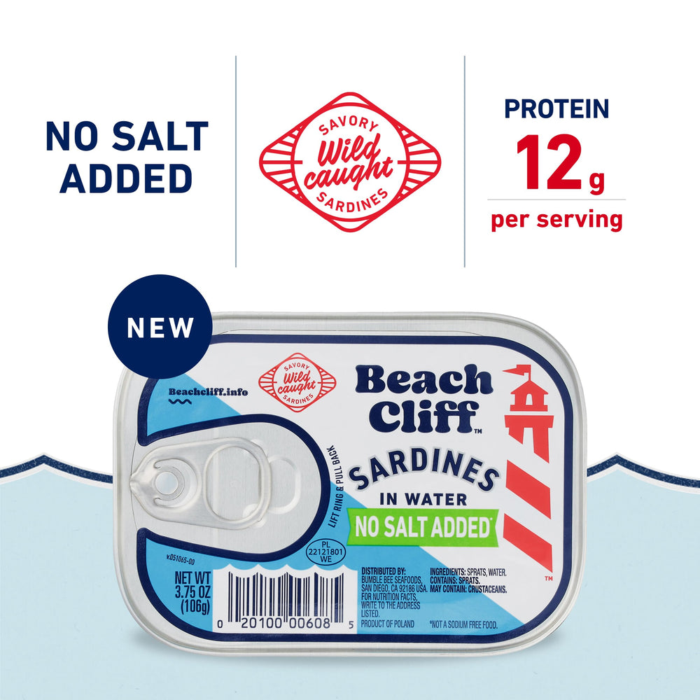 Beach Cliff sardines ready to eat on toast or in salads.