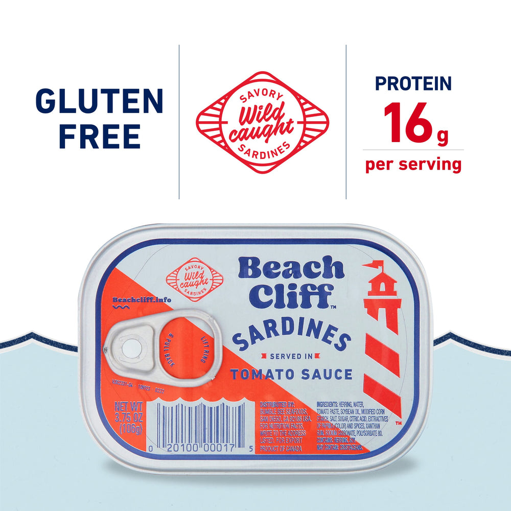 Beach Cliff can showcased in a lunchbox, convenient protein for busy days.